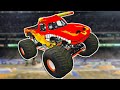 INSANE Multiplayer BeamNG MONSTER TRUCK Freestyle! MONSTER Crashes & Stunts! - Beam MP w/Camodo