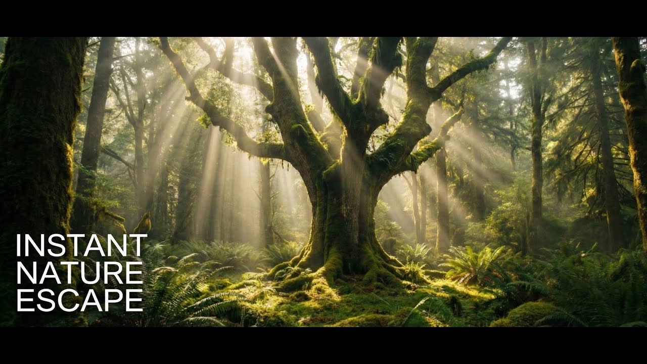 Deep Forest Ambience: 1 Hour of Nature’s Peace | Original Soundscape by Calm Fountain