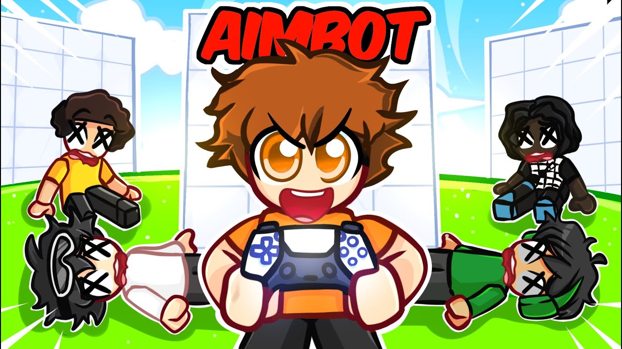 I Pretended To Be A NOOB, Then Used Controller AIMBOT In Roblox Rivals..