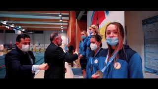MEDAL CEREMONY | 1 DAY | 1 st World Deaf Short Course Swimming Championships | Gliwice, Poland 2021