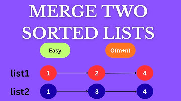 Merge Two Sorted Linked Lists | Optimal Approach