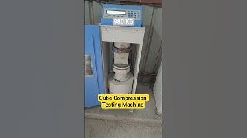 Cube Compression Testing Machine #english #automobile #education #construction #engineering #goals