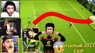 FORVET DE 102 CECH CHALLENGE 😱 GOL ATTI ! EMJAN VE BATU ŞOK ! TAKİPÇİLERLE EFOOTBALL EKİP 2024