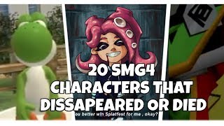 20 Smg4 Characters That Died Or Disappeared!