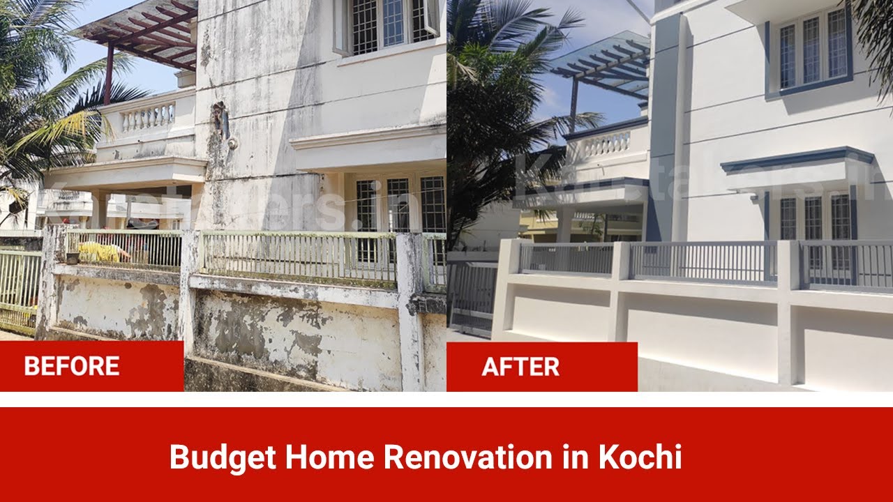 Budget Home Renovation in Kochi ,Kerala. YouTube