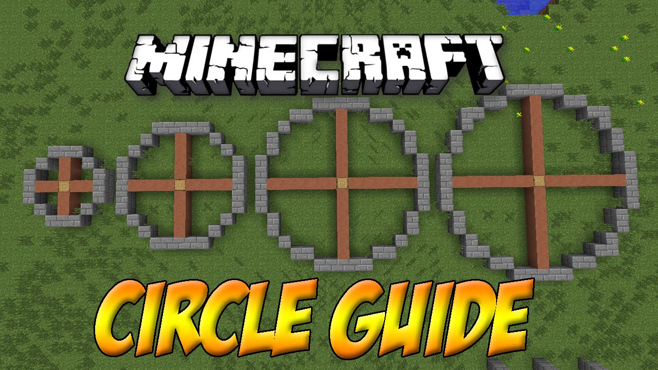 Minecraft Large Circle Chart