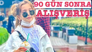 90 GÜN SONRA ALIŞVERİŞ VLOG. ECRİN SU ÇOBAN