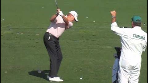 Steve Stricker iron swing