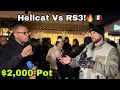 Audi rs3 vs hellcat redeye 4000 pot redeye hellcat rs3