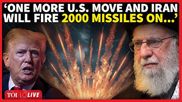 ‘FIRE 2000 MISSILES ON…’: Iran’s ULTIMATUM To US, Israel Over ‘Provocative Plan’