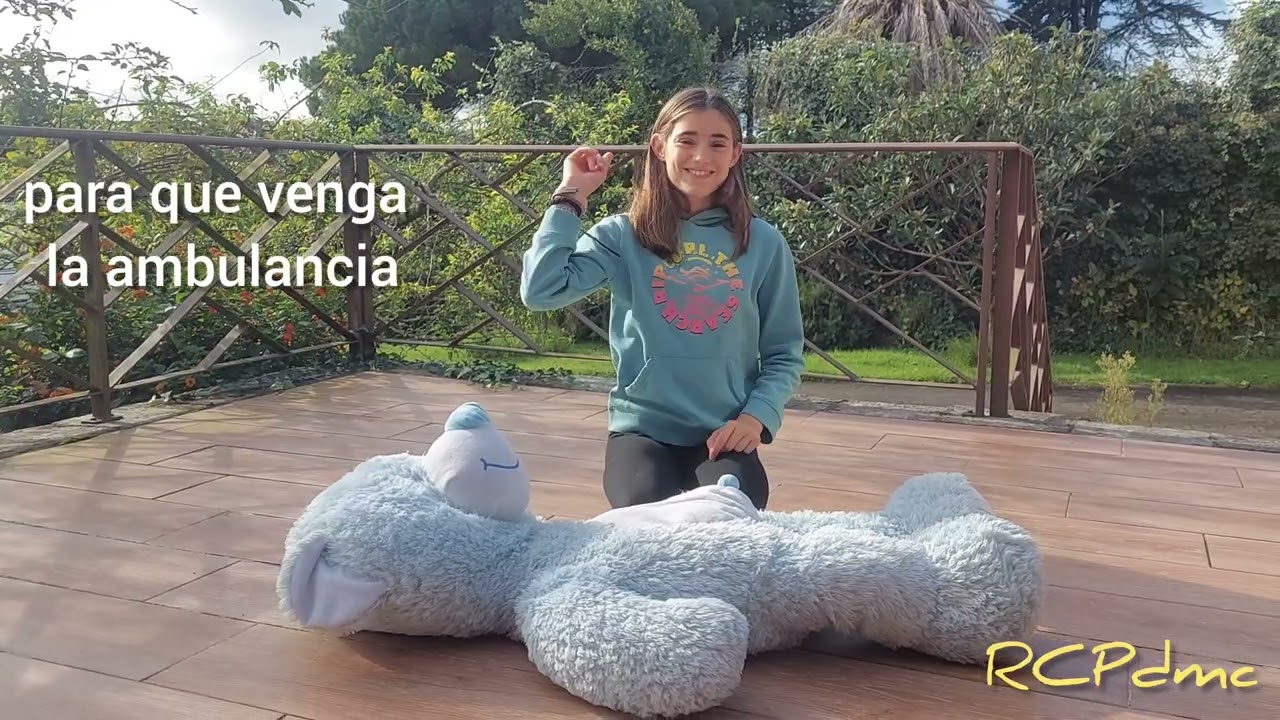 RCP DESDE MI COLE: Canción de la Reanimación siguiendo los pasos con el peluche