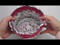 Weaving Basket from Newspaper