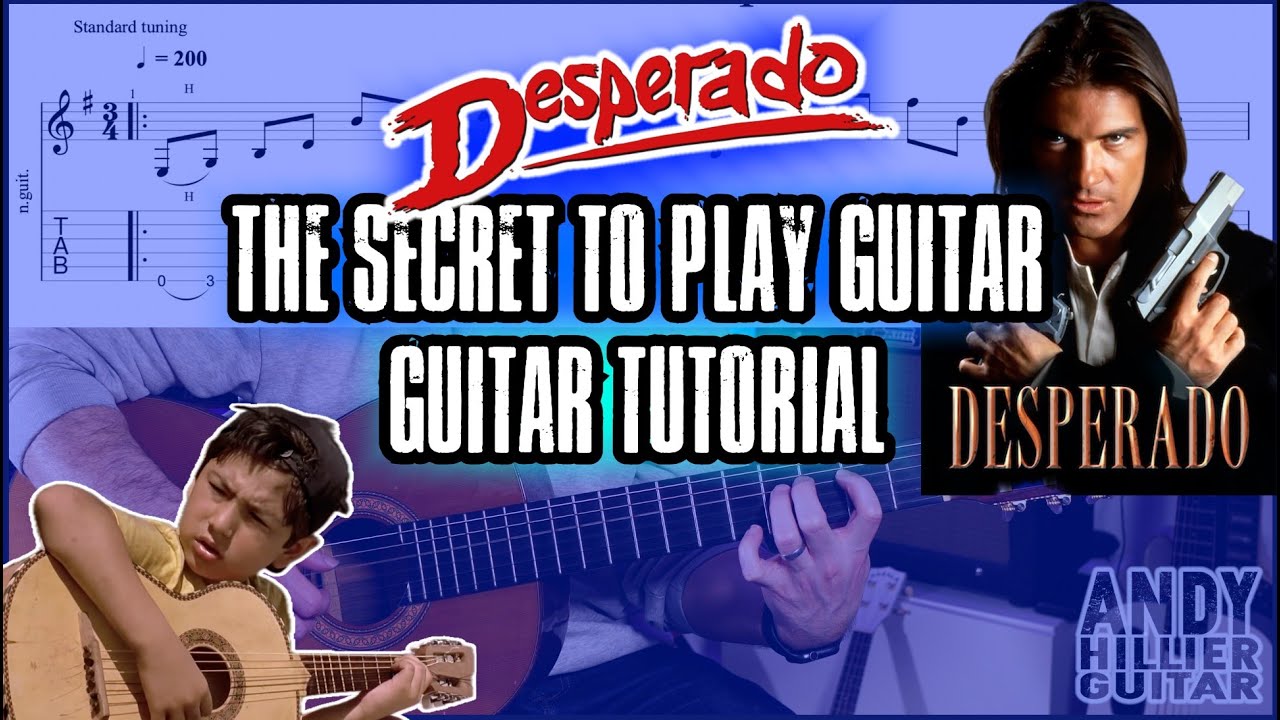 Desperado The Secret Guitar Tutorial Lesson YouTube