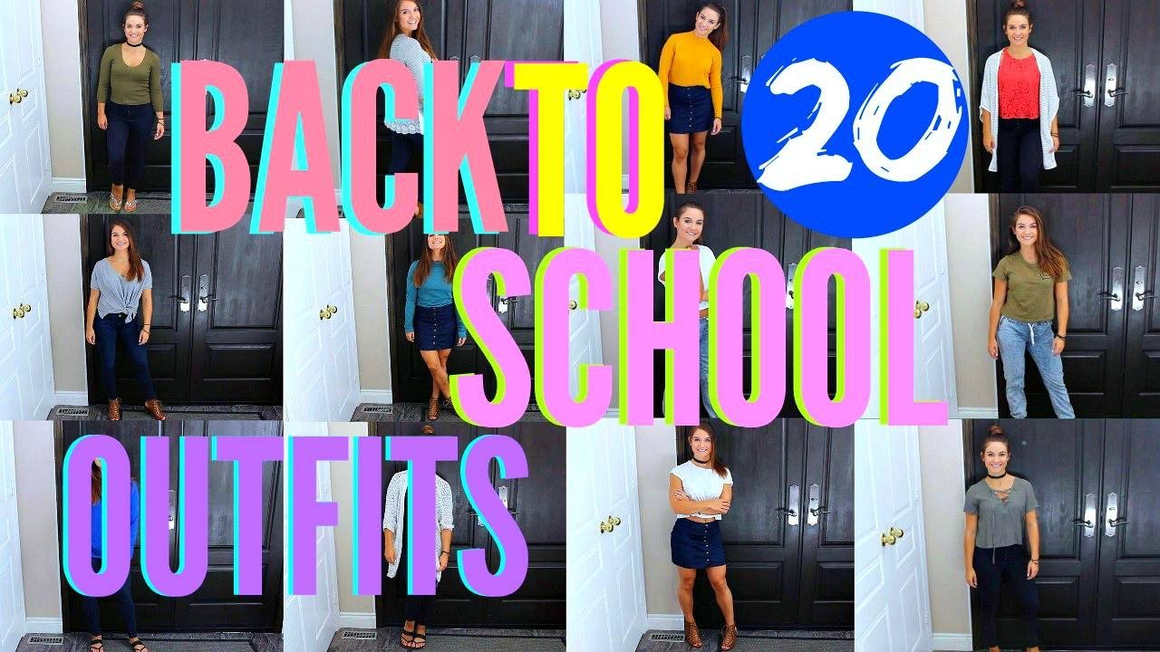 20 Back To School Outfit Ideas YOU NEED To Try! | Dress Code ...