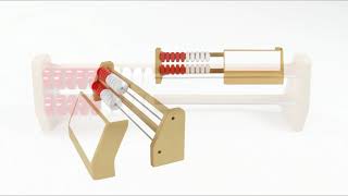 Student Plastic 2 bar Rekenrek with blocker (SI92006)
