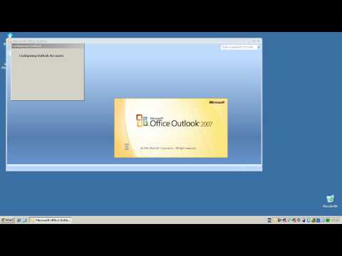 Configuring Microsoft Outlook 2007 To Access An Exchange Server - Windows XP