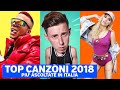 TOP 50 CANZONI 2018 PIU' ASCOLTATE IN ITALIA