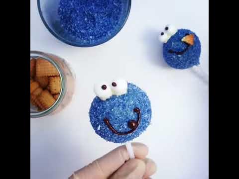 Krümelmonster - Cake Pops - YouTube