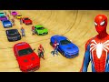 Spiderman Epic Mount Chiliad Challenge With All Spiderman Suits - GTA 5 MODS