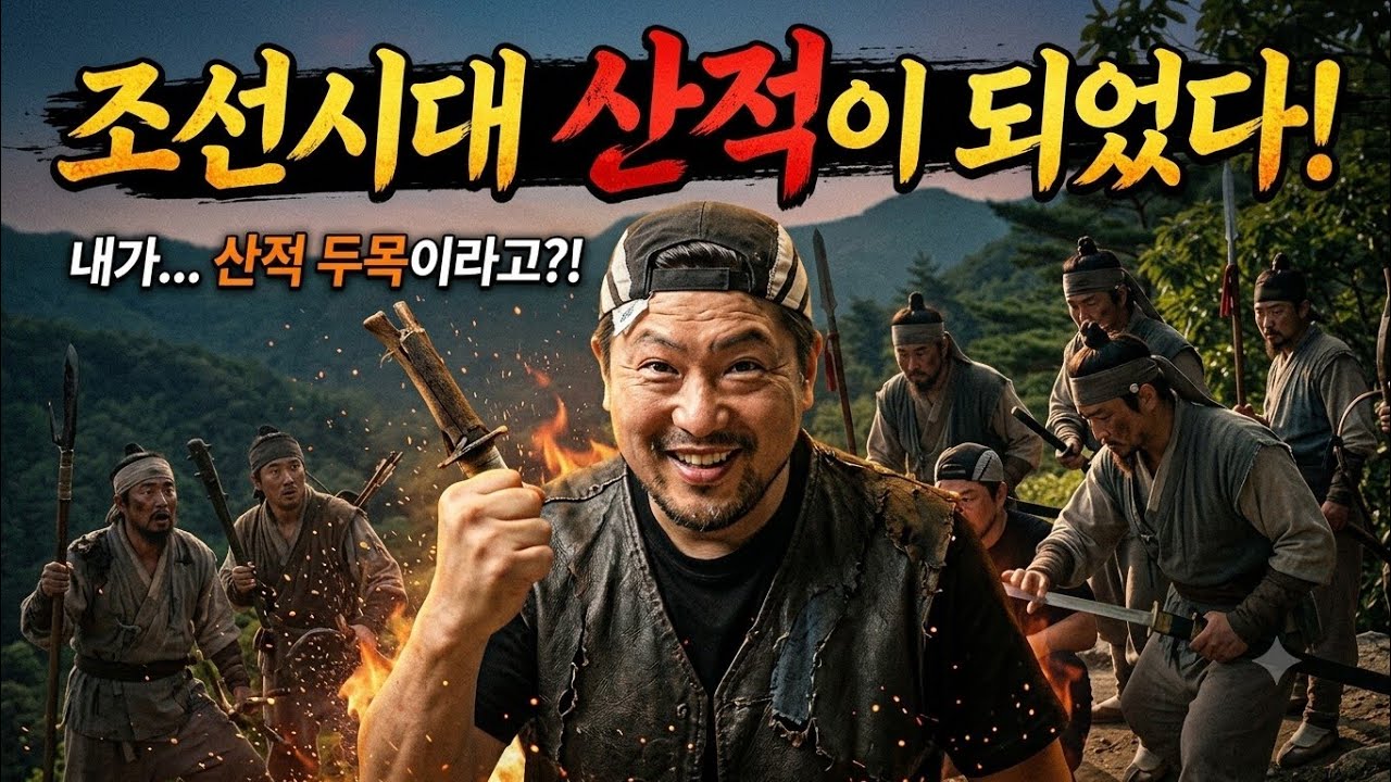 조선시대 산적이 되었다 #조선시대 