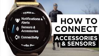 How to Actually Connect Your Forerunner 165 : Heart rate sensors and more