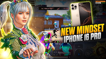 NEW MINDSET | iPhone 16 pro max 120 FPS BGMI Gameplay | Bgmi Pubg Test Review | With Recording BGMI