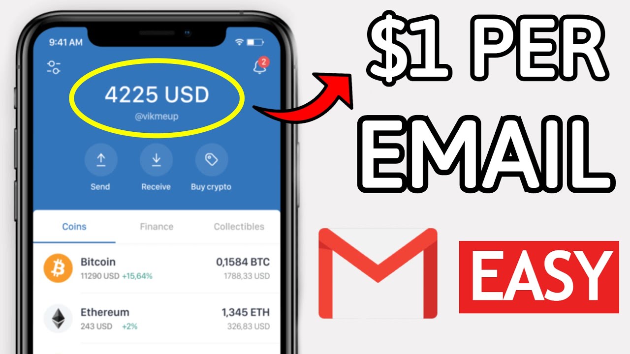 Get paid to read emails - Make money by collecting Emails