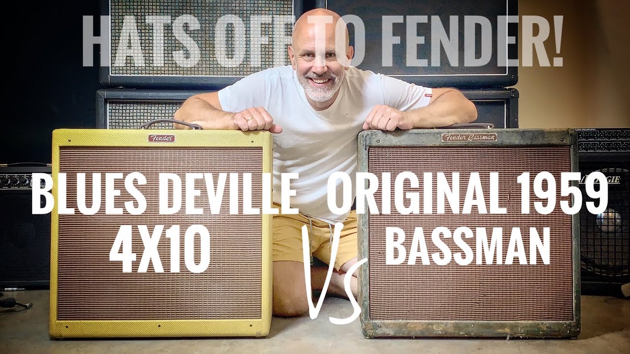 Fender Blues DeVille actually sounds like the ORIGINAL 1959 BASSMAN