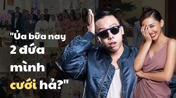 Toàn cảnh ĐÁM CƯỚI | Tóc Tiên HẠNH PHÚC bên cạnh Hoàng Touliver trong nhà thờ