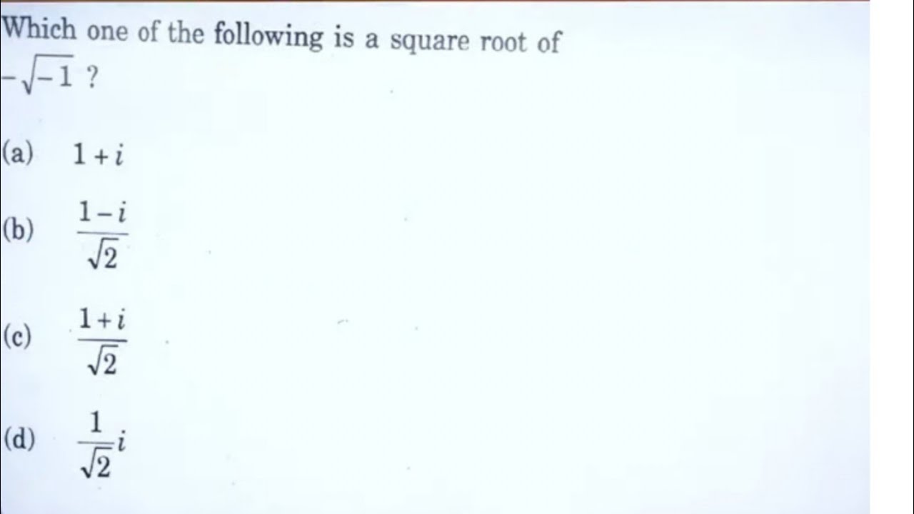 which-one-of-the-following-is-a-square-root-of-1-nda-2-2023