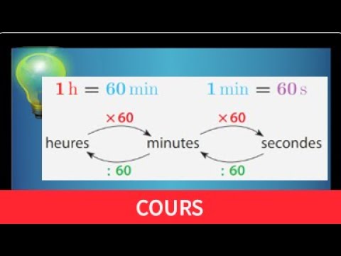 durée • convertir 5,42h en heure minute seconde • heure décimale • exercice  sixième cinquième - YouTube