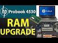 Hp Probook 4530 Ram Upgrade 💻