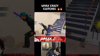 WMAX  Crazy controlled clutches  #wmax #viral #trending #bgmihighlights #pubg #1v4clutch #headshot