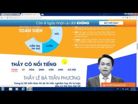 Video Hướng dẫn đặt chỗ PEN 2017 - youtube
