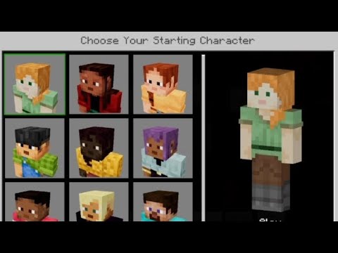 Minecraft 1.20 show case new default skins, bamboo wood type, new touch controls and more!