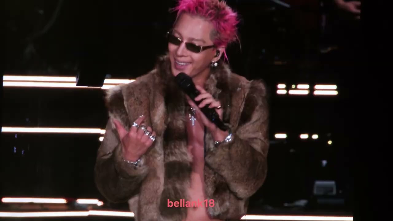 260911 빅뱅 BIGBANG in NJ (TAEYANG solo set ~ ) @ XX: COSMOS Tour