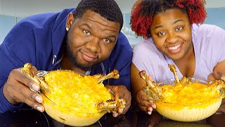 SAM'S WORLD STUFFED TURKEY LEG CHALLENGE/MUKBANG | STORYTIME: THE TIME AJ HAD TOO MUCH EJ |