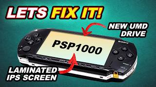 Can This Broken PSP Be Fixed? UMD Drive &amp; Screen Replacement in 2026