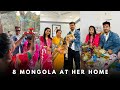  athmongola at her home  gorkha and assamese traditional