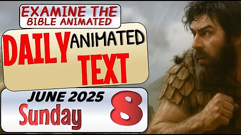 JW DAILY ANIMATED TEXT 🔵JEHOVAH WILL NOT LEAVE THEM✅ EXAMINE THE BIBLE ANIMATED