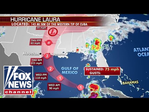 Hurricane Laura tracker