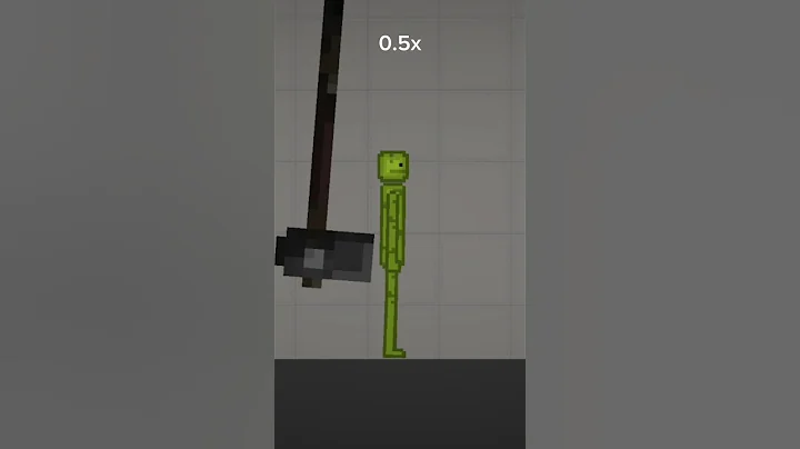 Dont slow it down to 0.3x 💀 | Melon Sandbox