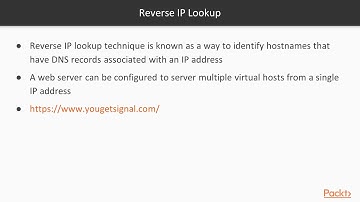 07 - Reverse IP Lookup | Pirate Tutorials