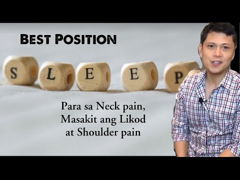 Video: Mga Unan Sa Leeg: Mga Modelo Ng Orthopaedic-bagel Para Sa Pagtulog Na May Osteochondrosis
