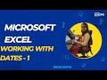 Microsoft Excel Complete Course for Beginners (Lecture-17) Working with Date