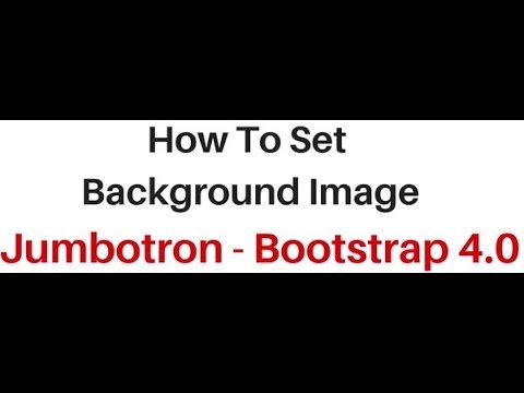 Featured image of post Bootstrap 4 Background Image / Bootstrap 3 header with slidding images and animation text.