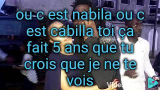 Tenor ft nabila (pardon pars)  paroles Resimi