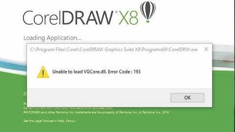VGCOREL DLL ERRO 193 RESOLVIDO win10