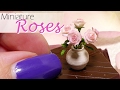 Miniature Rose Tutorial // DIY Dollhouse Roses // SugarCharmShop
