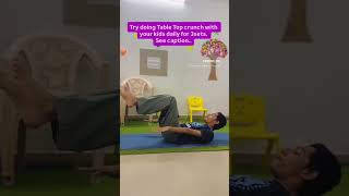 Workout for kids|heavy exercise for kids#sensoryactivity #core #kidsexercise #fun #adhd #physio #fun